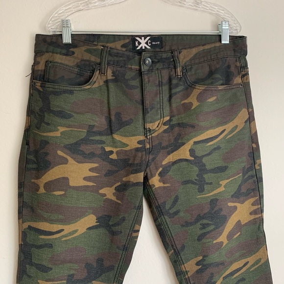 Kill City Indie Style Camo Jeans - Picture 3 of 7